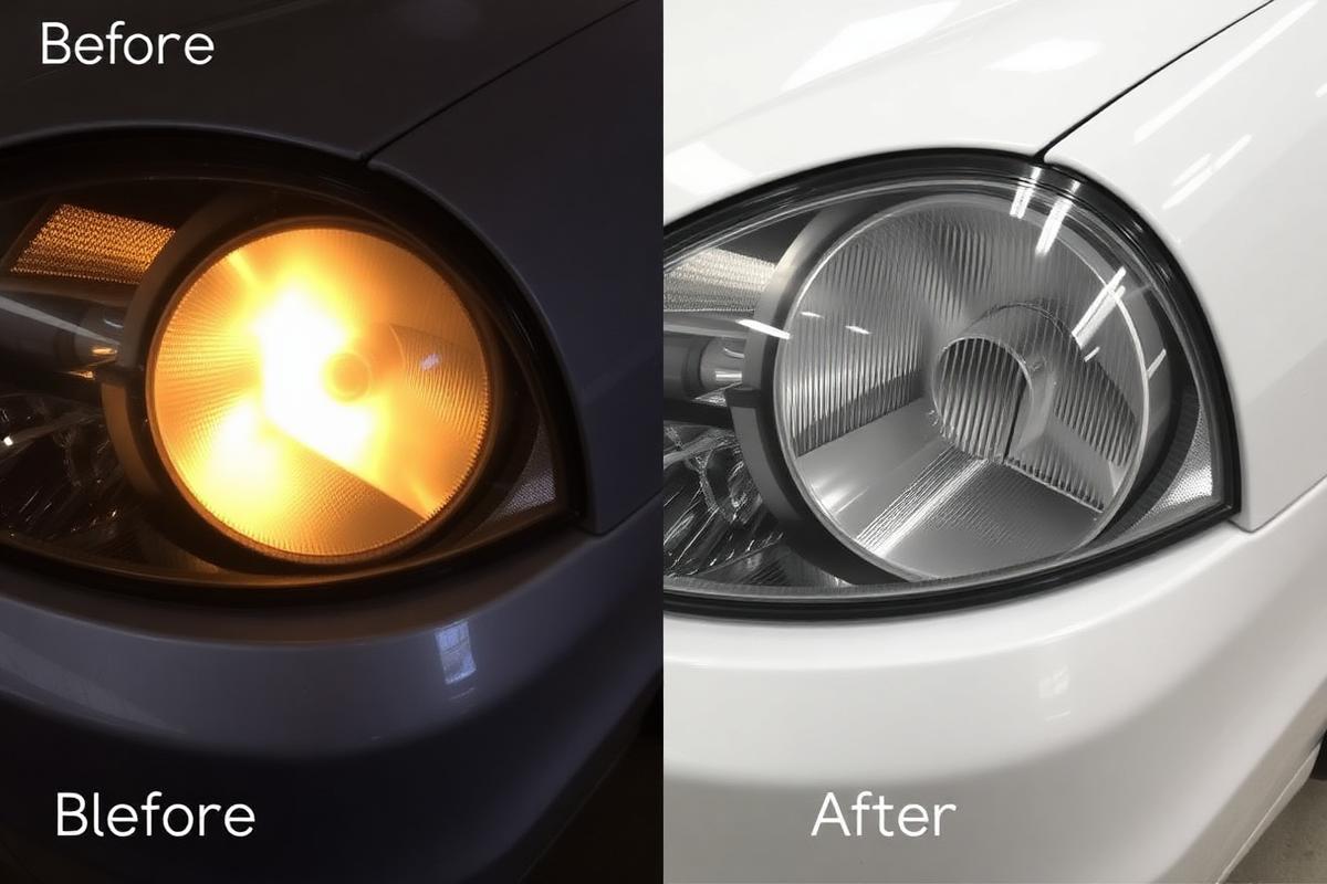Before and after result